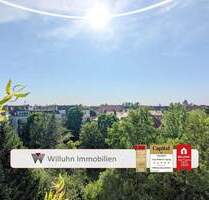 Herrlicher Weitblick über Leipzig: Gemütliche 2RW | Balkon, Aufzug & Stellplatz | Fernwärme!