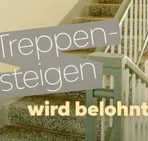 Wohnung mit Treppenbonus und toller Aussicht ins Grüne - 3. OG links - Merseburg