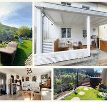 WOHNEN AUF DER SONNENSEITE: Gepflegtes Reihenhaus mit tollem Garten und Pool - Künzelsau