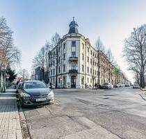 Charmante Altbauwohnung mit Holzdielung und schickem Tageslichtbad. - Dresden Pieschen-Nord (Trachenberger Str.)