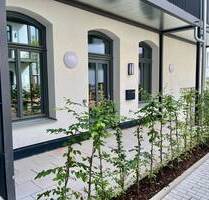 Loftige, möblierte 1-Zimmer-Wohnung mit großer Terrasse zum Erstbezug! - Nürnberg Gostenhof
