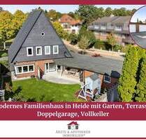 Modernes Familienhaus in Heide mit Garten, Terrasse, Doppelgarage & Vollkeller