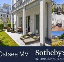 FIRST - 1. Reihe: Mediterrane 3 Zi. Villenwohnung in besonders schöner und ruhiger Lage! - Sellin