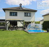 Traumhaus in bester Lage, 5 Zimmer mit Klima, Pool, Kamin und Doppelcarport - Cottbus Schmellwitz