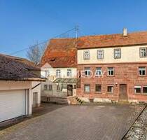 Ehemaliges Mühlenanwesen mit großer Wiese, perfekt für Pferdehaltung in Wenkheim - Werbach/Wenkheim