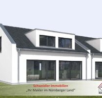 NEUBAU-Doppelhaushälfte mit top moderner Grundrissgestaltung in schöner Lage von Erlangen-Hüttendorf