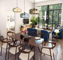 Moderne Erdgeschosswohnung mit Garten direkt am Park - Bernau Nibelungen