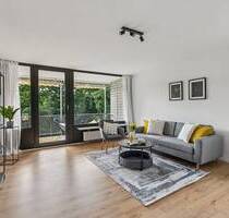 Sofort bezugsfrei! 2-Zimmerwohnung mit Balkon, frisch renoviert! - Düsseldorf Unterrath