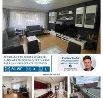 Zentrumsnahe 3-Zimmer Wohnung mit großem Balkon - Pforzheim Nordstadt