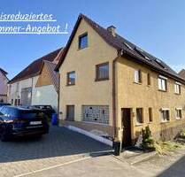 *** renovierungs-bedürftiges 2 bis 3-Familienhaus mit viel Wohnraum, Garage u. 2 Stellplätze ... *** - Mundelsheim