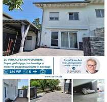 hochwertige & moderne Doppelhaushälfte in Bestlage von Pforzheim zu verkaufen!