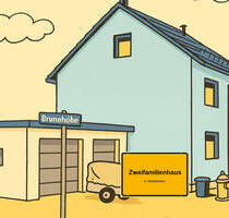 Zweifamilienhaus - bis zu 3 Wohneinheiten - Mehrgenerationenhaus mit Garten - Geldersheim