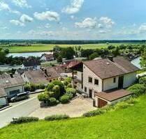 Pfelling bei Bogen - Einfamilienhaus mit Garten, Wintergarten und Donaublick