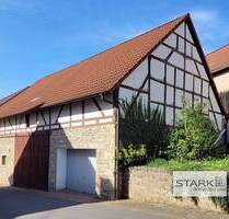 Platz für Hobby und Wohnen! Großes Wohnhaus mit Laden, Scheune, Garage und Garten! - Lauda-Königshofen Messelhausen