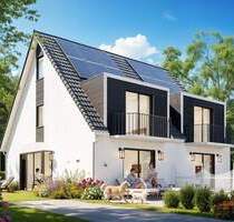 Familienfreundlich wohnen im Grünen - moderne Neubau-DHH, Süd-West-Lage und A+ Effizienz - München Feldmoching-Hasenbergl