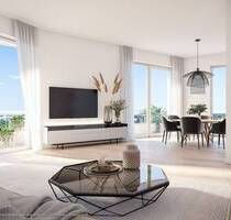 3-Zi.-Eck-Whg. mit großzügigem Wohn-Essbereich, 2 Bädern u. umlaufendem Balkon - München Ramersdorf-Perlach