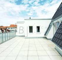 Penthouse mit XL-Dachterrasse - Stilvolles Wohnen über den Dächern - Babenhausen