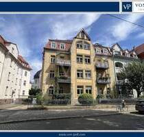 Jugendstilwohnung im Hochparterre mit Ost- und Westbalkon - Erfurt Brühlervorstadt