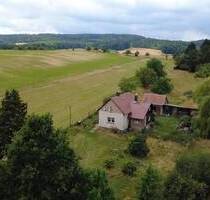 Einfamilienhaus in Alleinlage mit großem Grundstück - Waltershausen Langenhain