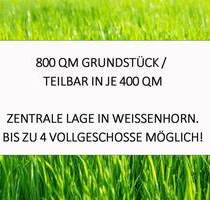 Baugrundstück in zentraler Lage für 4 Vollgeschosse - Weißenhorn