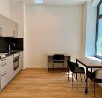 Loftige, möblierte 1-Zimmer-Wohnung mit großer Terrasse zum Erstbezug! - Nürnberg Gostenhof