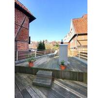 möblierte Maisonettewohnung mit Terrasse in der Altstadt - Stade