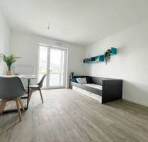 Modern möbliertes 1 Zimmer Apartment mit Terrasse, W-Lan und TG-Stellplatz - Augsburg Oberhausen - Nord