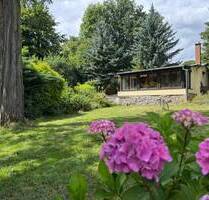 Altenbach: Ihr grünes Paradies - weitläufiges Gartengrundstück mit Bungalow, Garage und Nebengebäude - Bennewitz / Altenbach Zeititz