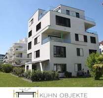 Traumhafte Erdgeschoss Terrassen Wohnung mit seitlichem Rheinblick - Ludwigshafen am Rhein Süd