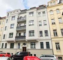 Perfekt für 2! + ruhige Lage + Parkett + Stuck + Fußbodenhzg. + Lift + Balkon + Übernahme EBK mgl. - Leipzig Stötteritz