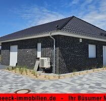# BüsumNeuenkoog: Moderner Neubau-Bungalow in Top Lage auf Eigenland!