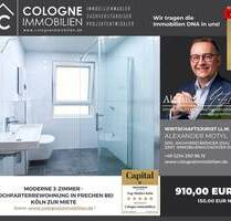 NEU SANIERTE MODERNE 3-ZIMMERWOHNUNG MIT KLIMA UND GARTEN IN FRECHEN-BACHEM BEI KÖLN