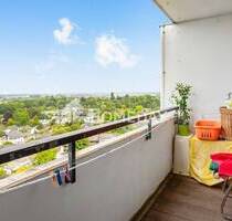 Attraktive 2-Zimmer-Wohnung mit West-Loggia in gepflegtem Hochhaus mit Weitblick - Erftstadt Liblar