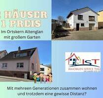 2 Häuser mit großem Grundstück mitten in Altenglan