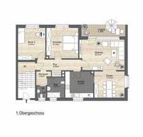 4 Zimmer Wohnung auf 103,44 m² im 1. OG mit Balkon - Weiden Ost zu verkaufen - Weiden in der Oberpfalz Hammerweg