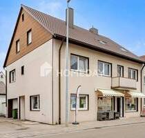 Saniertes Mehrfamilienhaus mit 2 WE, einer Gewerbeeinheit und Garage in Bechhofen