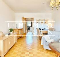 Freie 3,5 Zimmer Eigentumswohnung im Erdgeschoss mit Balkon und Garage in Mülheim Broich - Mülheim an der Ruhr