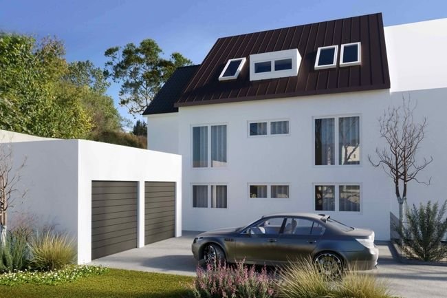 Neubau, Baugrundstück mit Baugenehmigung für ein Dreifamilienhaus in einer ruhigen u. grünen Lage in Merching!