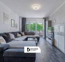 Moers-Asberg: Freundliche, vermietete Eigentumswohnung mit Loggia und Blick ins Grüne - Moers / Asberg