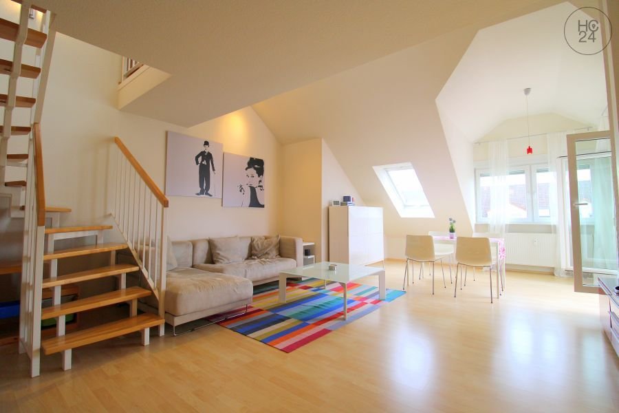 Moderne 3-Zimmer Maisonette Wohnung mit Terrasse und Parkplatz - Schwetzingen