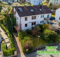 Doppelhaushälfte in Pfullingen mit Garten und überdachtem Balkon