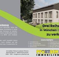 *Neubauprojekt* von 3 Reihenhäusern mitten in München
