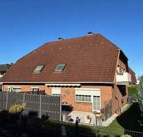Zentrumsnahe 3-Zimmer-Wohnung (EG links) mit Terrasse und Garage - Harsefeld