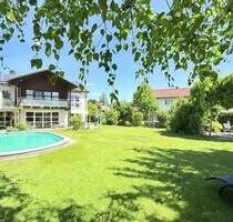 … AIGNER - elegantes Domizil in niveauvoller Umgebung mit großem Salzwasserpool + Baugrundstück ... - Neuötting