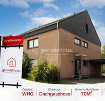 Charmante Dachgeschosswohnung mit Potenzial in begehrter Lage von Lingen-Baccum - Lingen / Baccum