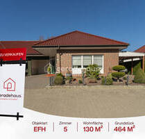 Ebenerdiges Wohnen mit Extra-Komfort - Bungalow mit Wintergarten, Gartenidylle & Einliegerpotenzial. - Haren