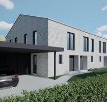 Exklusive Doppelhaushäfte zum Erstbezug KFW-55ee - Fußbodenkühlung - Kamin uvm. - Olfen