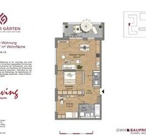Frankfurt-Niederrad Lyoner Quartier 3-Zimmerwohnung in den Lyoner Gärten sucht neuen Bewohner - Frankfurt am Main