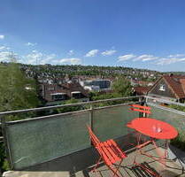 Sonnige 3 Zimmer-Wohnung in Halbhöhenlage mit Weitblick auf Stuttgart