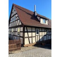 Freistehendes Fachwerk-Einfam. Haus auf ca. 800m² Grundstück (Gebäude und Freifläche) in 97453 Reichmannshausen - Schonungen Abersfeld